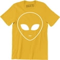 thumbnail image 1 of Aliens Adult Alien Head UFO Sci-Fi Space Galaxy Planets Gift T-Shirt, 1 of 4