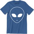 thumbnail image 1 of Aliens Adult Alien Head UFO Sci-Fi Space Galaxy Planets Gift T-Shirt, 1 of 4