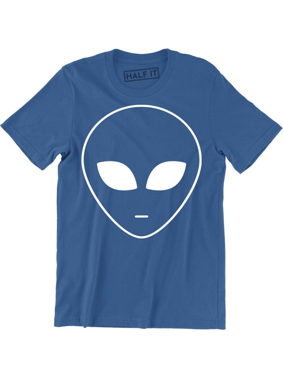 Aliens Adult Alien Head UFO Sci-Fi Space Galaxy Planets Gift T-Shirt