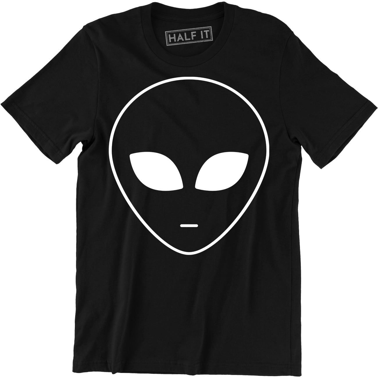 Aliens Adult Alien Head UFO Sci-Fi Space Galaxy Planets Gift T-Shirt ...