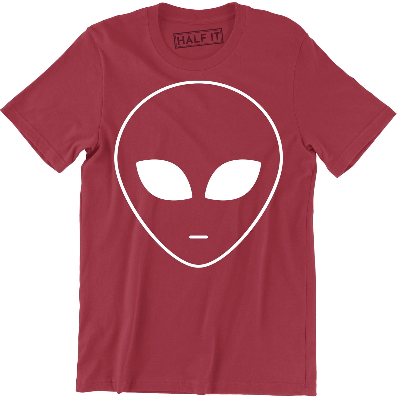 Aliens Adult Alien Head UFO Sci-Fi Space Galaxy Planets Gift T-Shirt ...