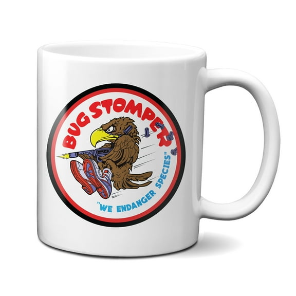 Aliens Bug Stomper We Endanger Species 11oz Mug