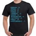 thumbnail image 1 of Aliens Colonial Marines Names T-Shirt-Small, 1 of 1