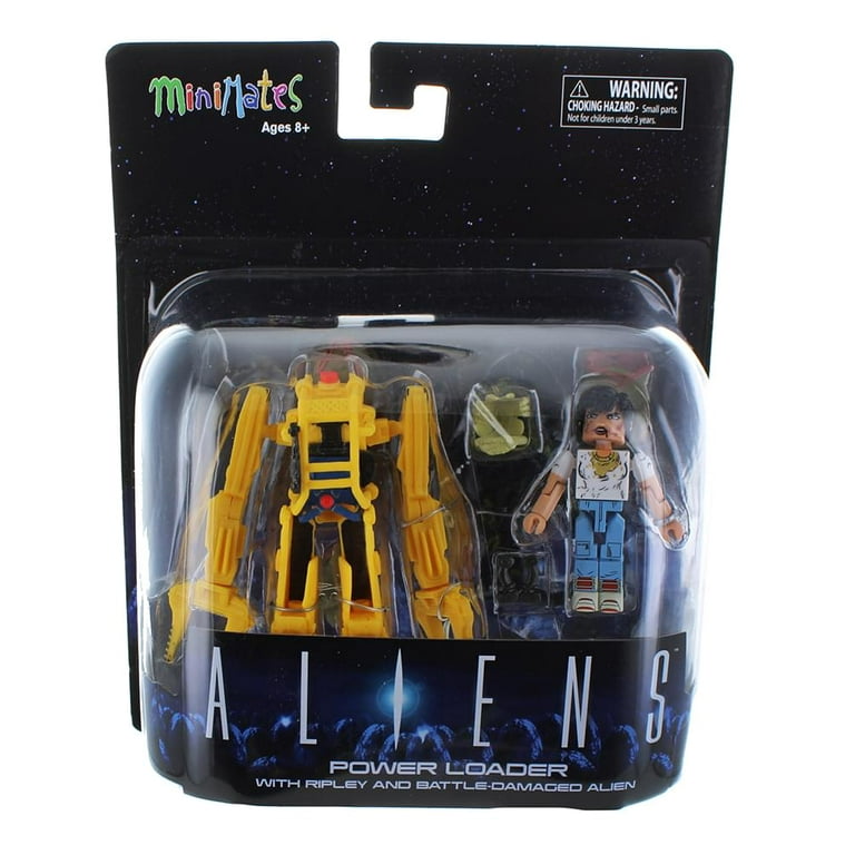 Aliens Deluxe Power Loader Action Figure Toy Set with Ripley