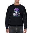thumbnail image 1 of Aliens Exist Quote Sweatshirt Men -GoatDeals Designs, Male Medium, 1 of 4