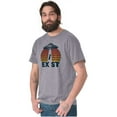 thumbnail image 1 of Aliens Exist UFO Beam Cool Believers Men's Graphic T Shirt Tees Brisco Brands S, 1 of 4