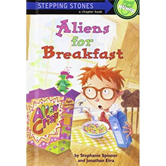 Pre-Owned Aliens for Breakfast Stepping Stone Books Library Binding Jonathan Etra, Stephanie Spinner