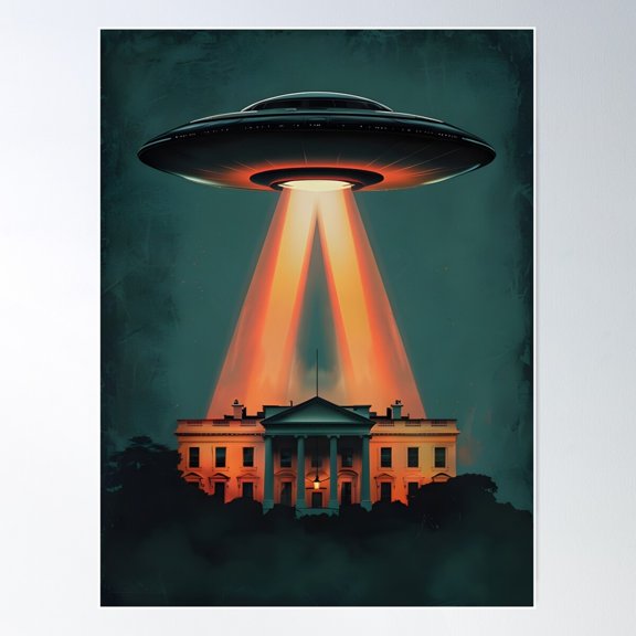 Aliens Invasion Problem Solved 2025 Poster Wall Art, Modern Wall Decor For Living Room Bedroom, 24x36 UNFRAMED