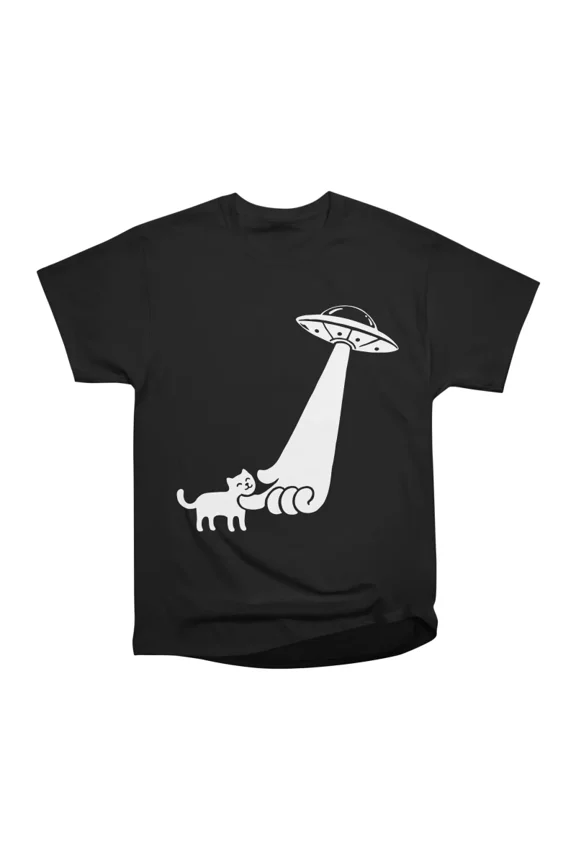 Aliens Love Cats T-Shirt Tee Gift For Him Merch For Her Apparel For Friend
