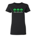 thumbnail image 1 of Aliens Made Me Do It Sarcastic Novelty Gift Idea Adult Humor Funny Women's Casual Tees, 1 of 3