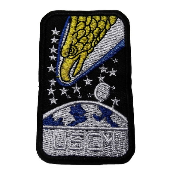 Aliens Movie USCM Screaming Eagle Logo 3" Tall Embroidered Patch
