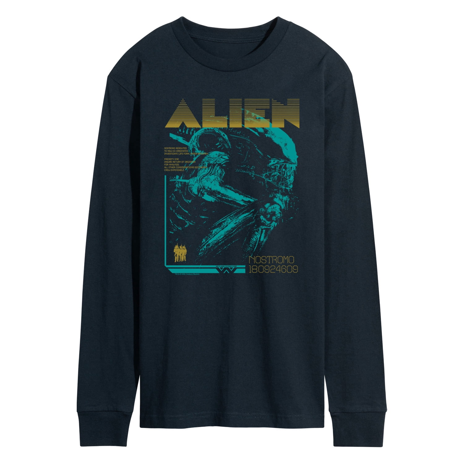 Alien - Specimen - Men's Long Sleeve Graphic T-Shirt - Walmart.com