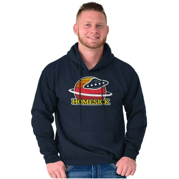 Aliens UFOs Believers Funny Nerdy Hoodie Sweatshirt Women Men Brisco Brands M