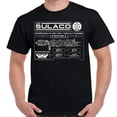 thumbnail image 1 of Aliens USS Sulaco Specifications Plaque Adult T-Shirt-XXXXL, 1 of 1