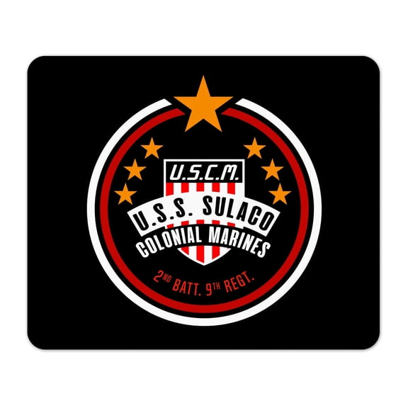 Aliens United States Colonial Marine Corps Logo 1/8" Thick Mouse Pad