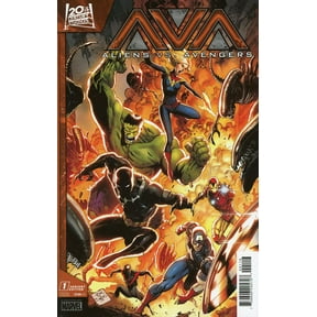 Aliens Vs. Avengers #1E VF ; Marvel Comic Book