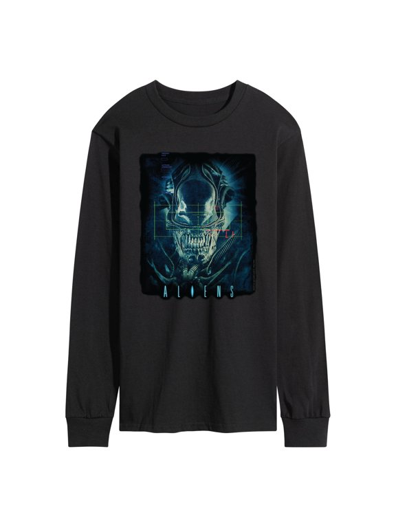 s - Xenomorph Men's Long Sleeve Graphic T-Shirt