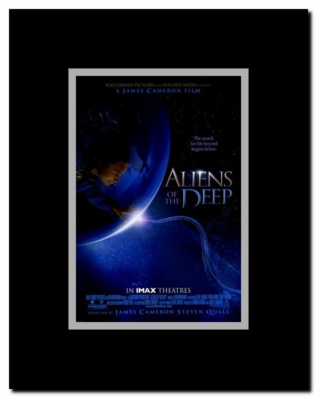 Aliens of the Deep Framed Movie Poster