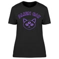 thumbnail image 1 of Alient Cat T-Shirt Women -Image by Shutterstock, Female x-Large, 1 of 4