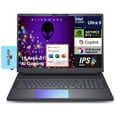 thumbnail image 1 of Alienware 18 Area-51 AA18250 AI Gaming Laptop 18in WQXGA (Intel Ultra 9- 275HX, NVIDIA GeForce RTX 5080 16GB, 32GB DDR5, 2TB PCIe SSD, Win 11 Pro) w/Microsoft 365 Personal , DKZ USB Port Expander, 1 of 7