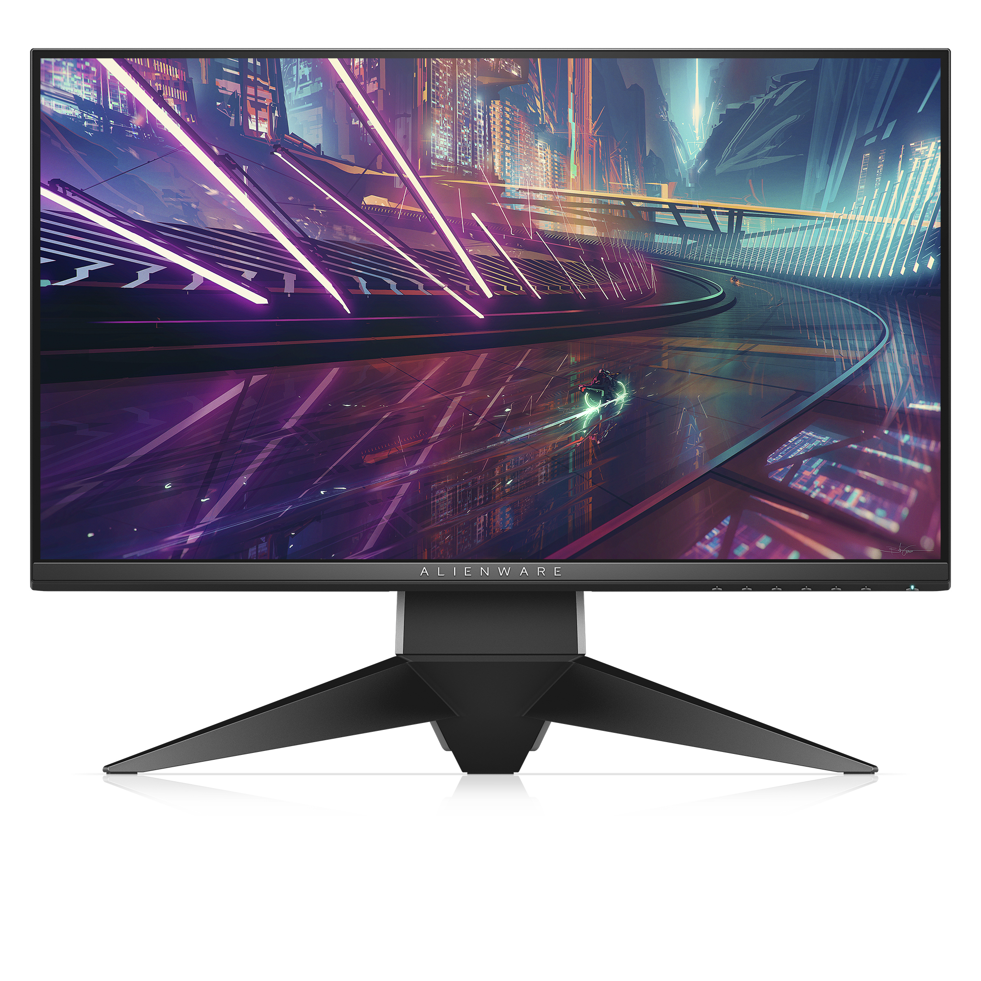 Alienware 25" 1920x1080 HDMI DP USB 3.0 240hz 1ms NVIDIA G-SYNC HD LCD Gaming monitor - AW2518H - image 1 of 11