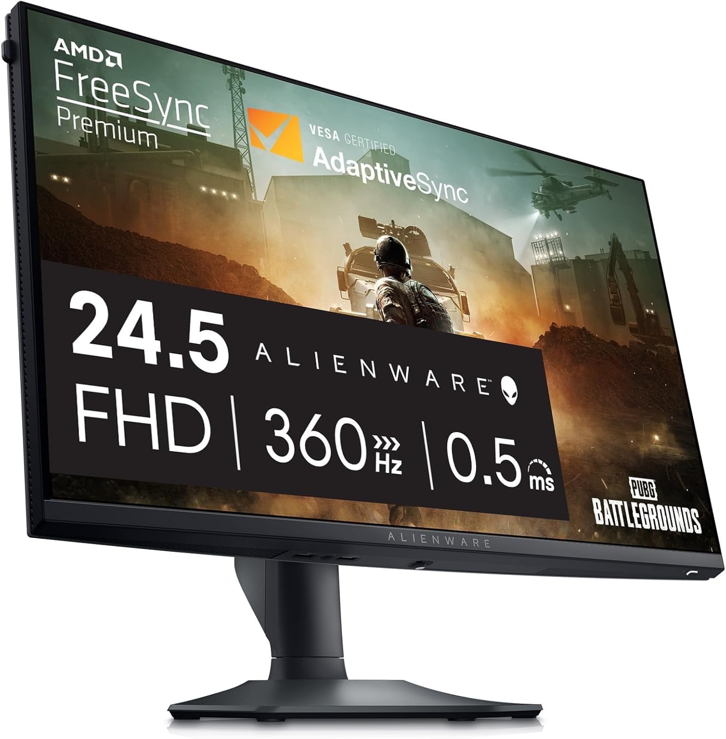 Alienware 25インチモニター 360Hz FHD Alienware 25 Gaming Monitor, 24.5