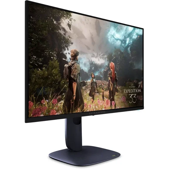 Alienware 27 4K QD-OLED AW2725Q Gaming Monitor - 26.7-inch 4K Ultra HD (3840x2160) 0.03ms up to 240Hz Display, 99% DCI-P3, G-SYNC/AMD Free Sync Premium Pro