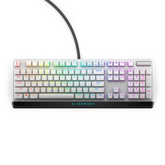 Alienware Low Profile RGB Mechanical Gaming Keyboard AW510K Lunar Light