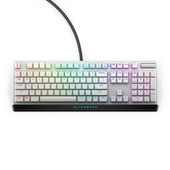 Alienware Low Profile RGB Mechanical Gaming Keyboard AW510K Lunar Light