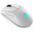 thumbnail image 1 of Alienware AW720M Tri-Mode Wireless Gaming Mouse 2.4GHz Wireless, Bluetooth 5.1 DPI, 8-Fully Programmable Buttons, Magnetic Snap Charging Adapter USB-A to USB-C Cable (Lunar Light), 1 of 4