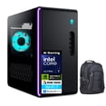 thumbnail image 1 of Alienware Aurora AI Gaming Desktop PC (Intel Ultra 7 265F, GeForce RTX 5060 Ti 8GB GDDR7, 32GB DDR5, 4TB PCIe SSD, Win 11 Home) w/Premium Backpack, 1 of 7