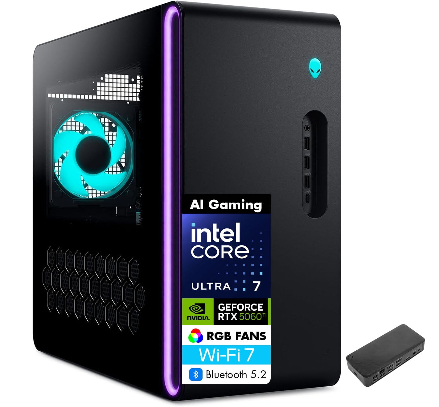 Alienware Aurora AI Gaming Desktop PC (Intel Ultra 7 265F, GeForce RTX ...