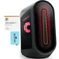thumbnail image 1 of Alienware Aurora R15 Gaming Desktop PC (AMD Ryzen 7 7700X 8-Core, GeForce RTX 4070 Ti, 64GB DDR5 4800MHz RAM, 4TB PCIe SSD + 6TB HDD (3.5), Win 11 Pro) with Microsoft 365 Personal , Dockztorm Hub, 1 of 7