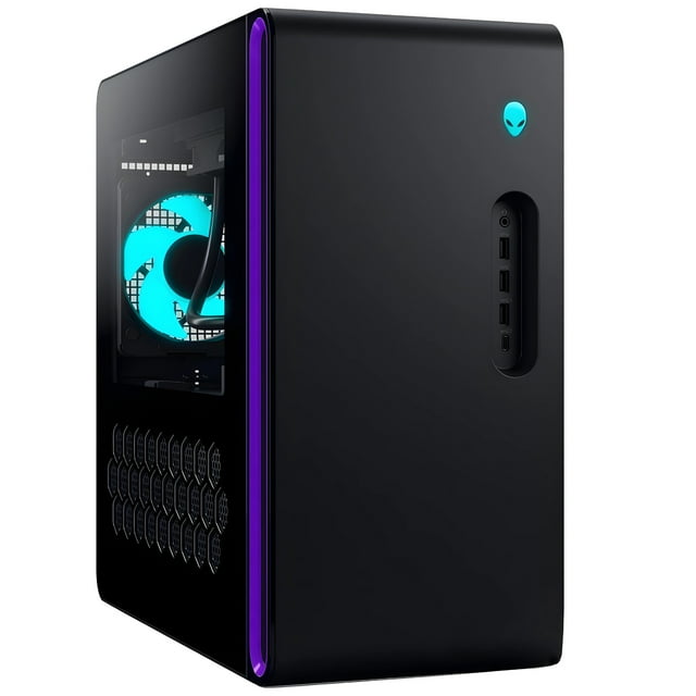Alienware Aurora R16 Gaming Desktop PC - Intel Core i7-14700K 20-Core CPU, 32GB DDR5 RAM, 1TB NVMe SSD + 12TB HDD, NVIDIA GeForce RTX 4070 GPU, Liquid Cooling, RGB Case, Windows 11 Home