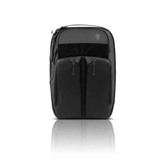 Alienware M15 and X17 Esports Gaming Laptop Backpack, Shock Absorbing Computer Bag with EVA Padding and RFID Safe Pocket, Weather Resistant Design for Laptops up to 17 Inch, Galaxy Weave Black