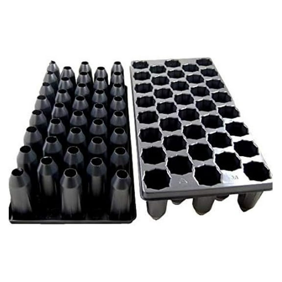 Alieon 38 Deep Cell Nursery Plug Tray-Tree Tube-Propagation/Seed Starting Tray - 5 Pack