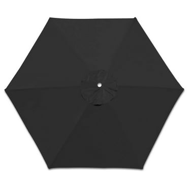 Alieon 8.2ft 6 Ribs Umbrella Canopy Cover Patio Umbrella Replacement Top(Canopy )