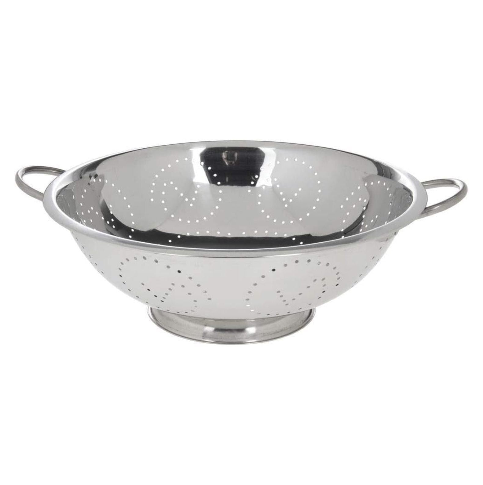 Vollrath 14-Quart Stainless Steel Colander with Handles and Base