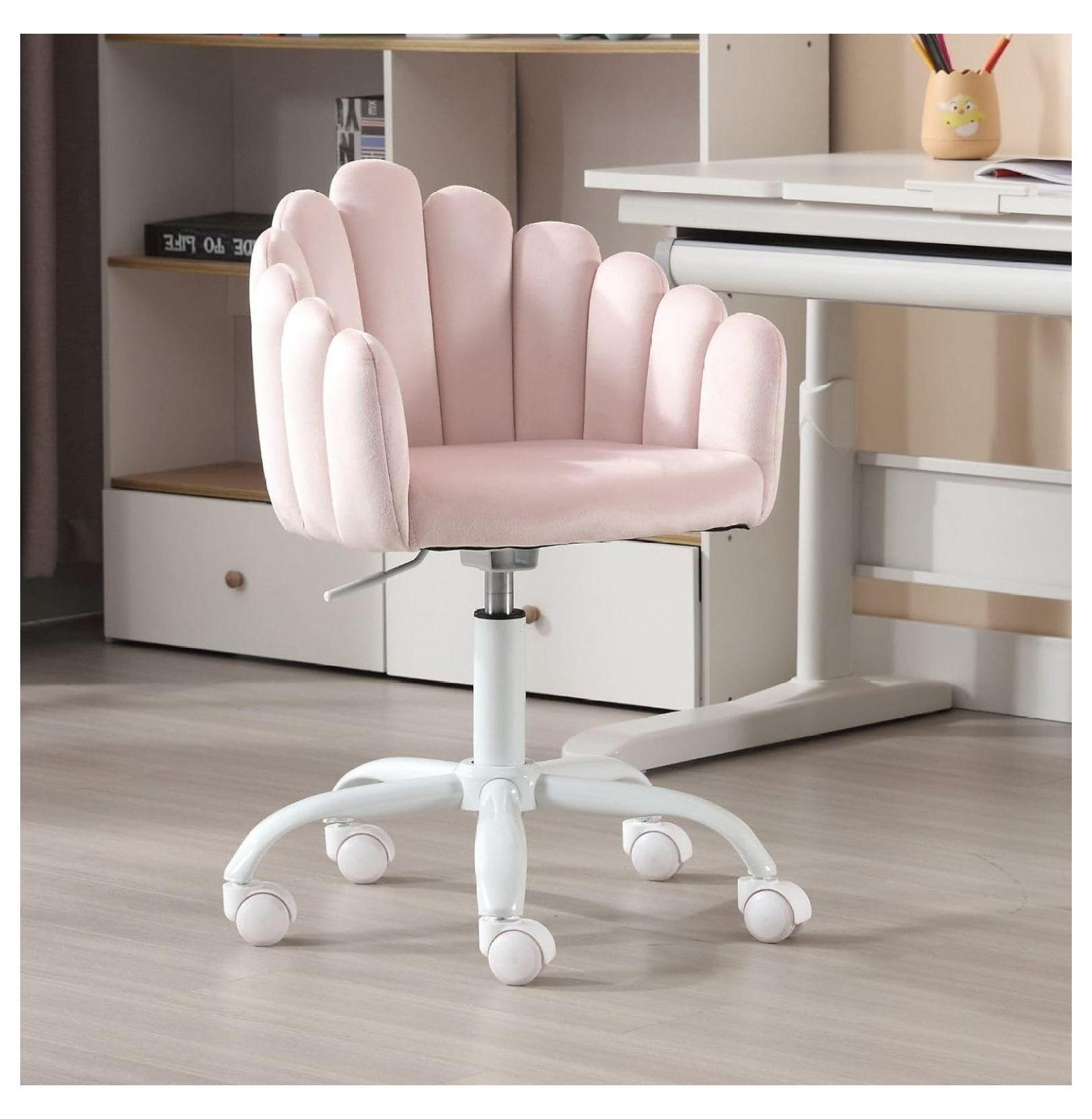 Vanity Chair Kids Desk Chair Swivel Adjustable Child Vanity Chair Swivel  Task Chair Students Reading Chair For Home Bedroom School Dorm, Snowflake 