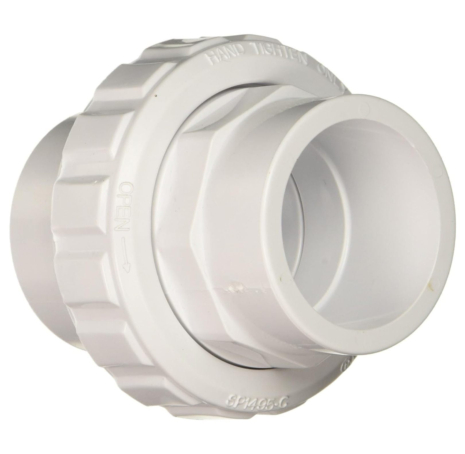 Alieon SP14952S 11/2Inch Socket by 2Inch SLIP White Flush Female Union