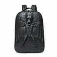 thumbnail image 1 of Aliexpress Wholesale Backpack Male New 3D Batman Embossed Backpack Logo Custom Student Computer Trend Bag,Golden, 1 of 2
