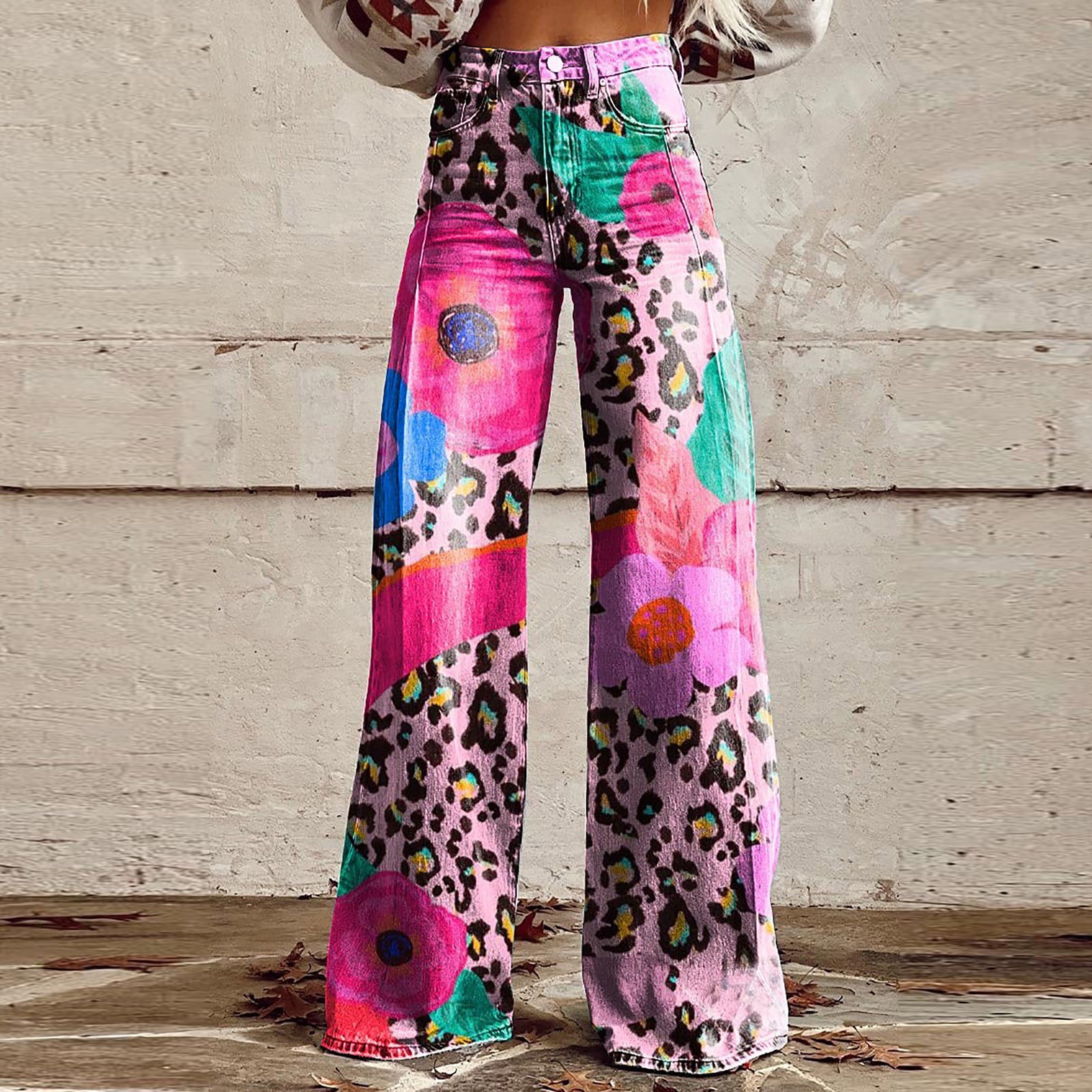 Aligament Christmas Sweatpants Women, Black Women's Pants, Women's