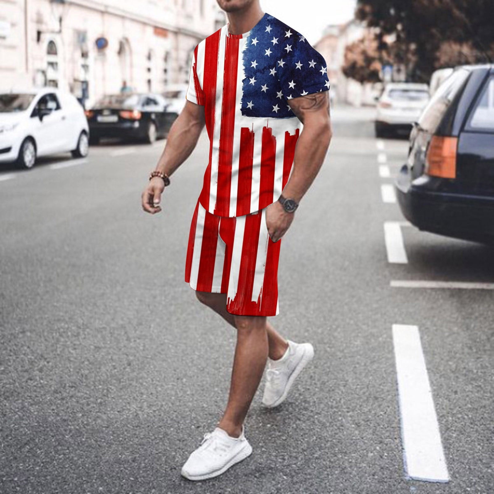 Fourth of july two piece set hot sale