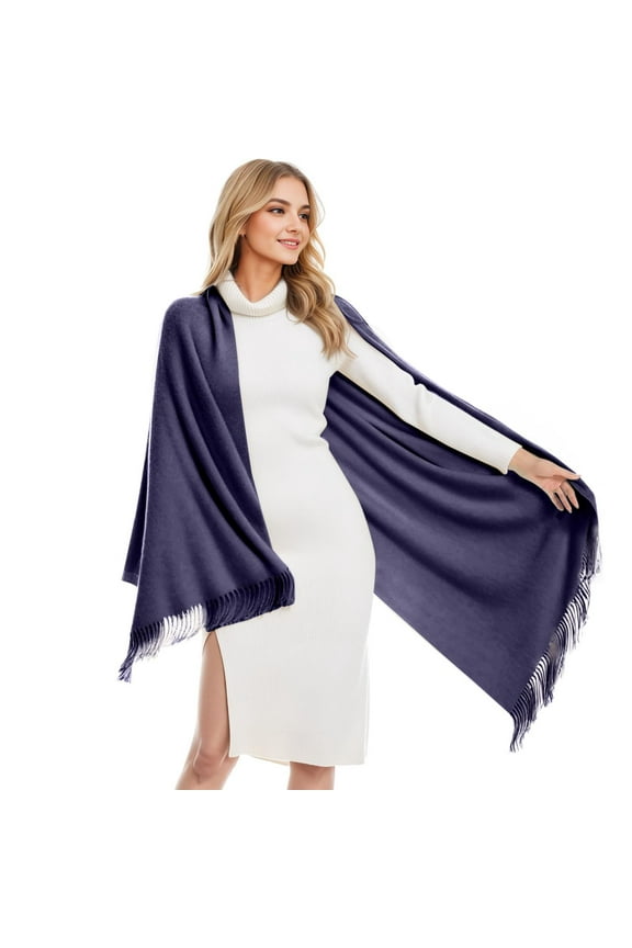 Shawls and Wraps for Evening Dresses Pashmina Shawls Wraps for Wedding Party Softable Ballet Sweater Wrap Women Plus, Blue