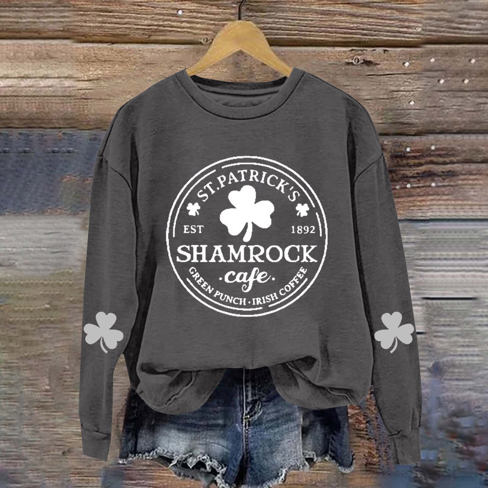 st patricks day women tops