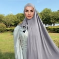 thumbnail image 1 of Aligament Women's Elegant Modest Muslim Islamic Ramadan Soft Lightweight Jersey Hijab Long Scarf,, 1 of 4