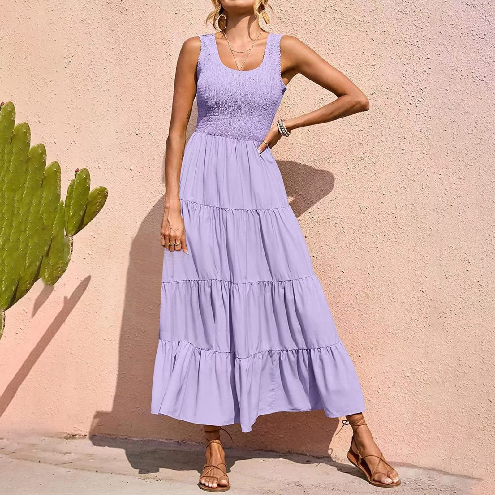 CHICLINE[チックライン] Lavender Flat Collar Dress LilacCorsetCuteTieredSparklyHo