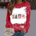 Aligament Womens Christmas Tops, Red Sweatshirt for Women, Women's