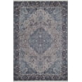 thumbnail image 1 of Aligarh Blue Medallion Polyester Area Rugs for Living Room Washable Rugs Boho Moroccan Area Rug Soft Geometric Bohemian Carpet Distressed Indoor Rug for Bedroom Dining Room Office Nonslip Rug, 1 of 9