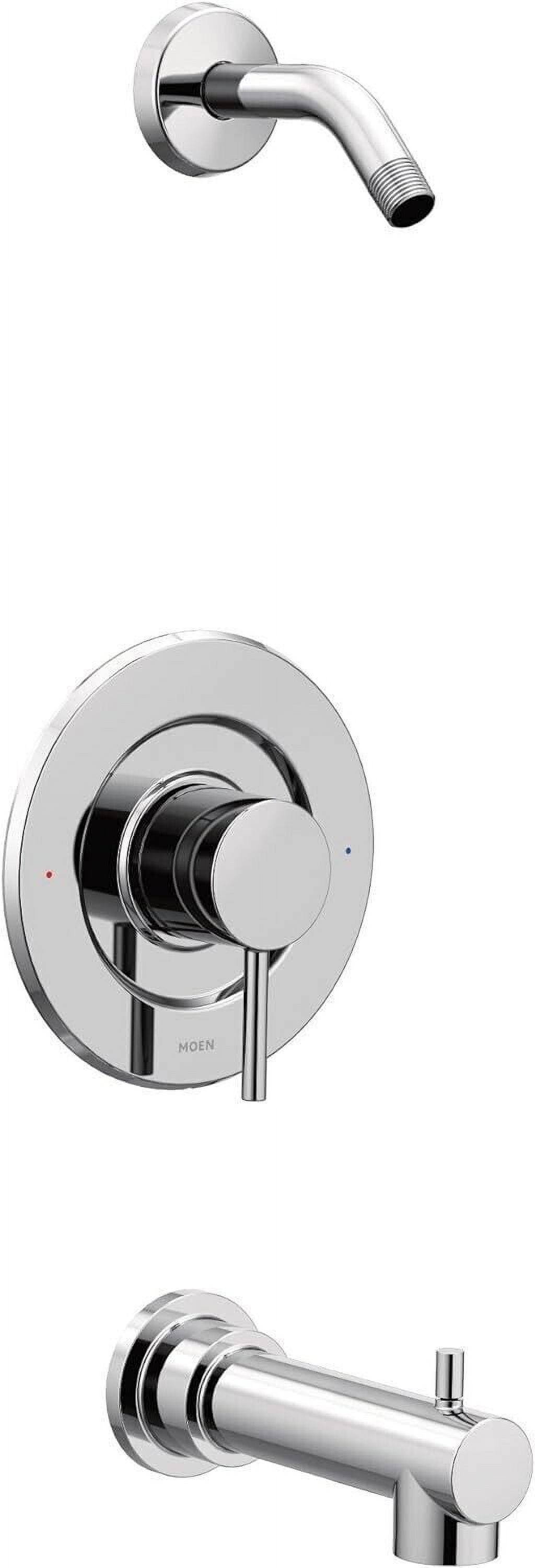 Chrome Wall Mounted Tub and Shower Trim Kit
